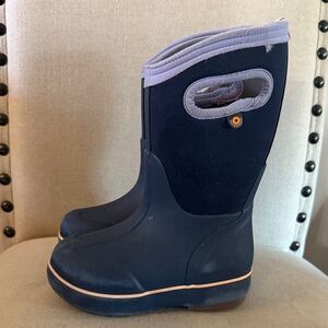 Bogs Kids Toddler Girls Classic II Pull On Waterproof Boots Purple Size 10